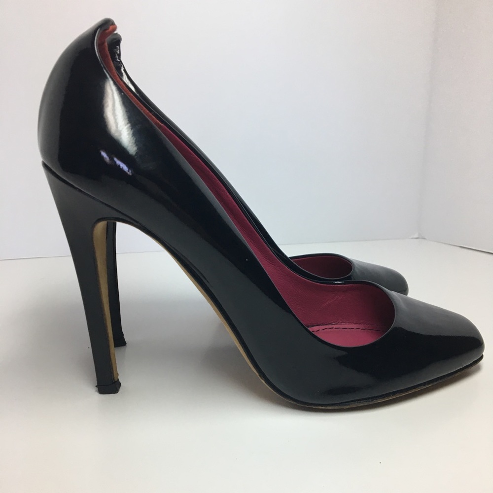 Cavallini Italian Black Patent Leather Sti… ❤️